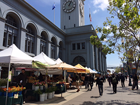 ferry building farmers' market